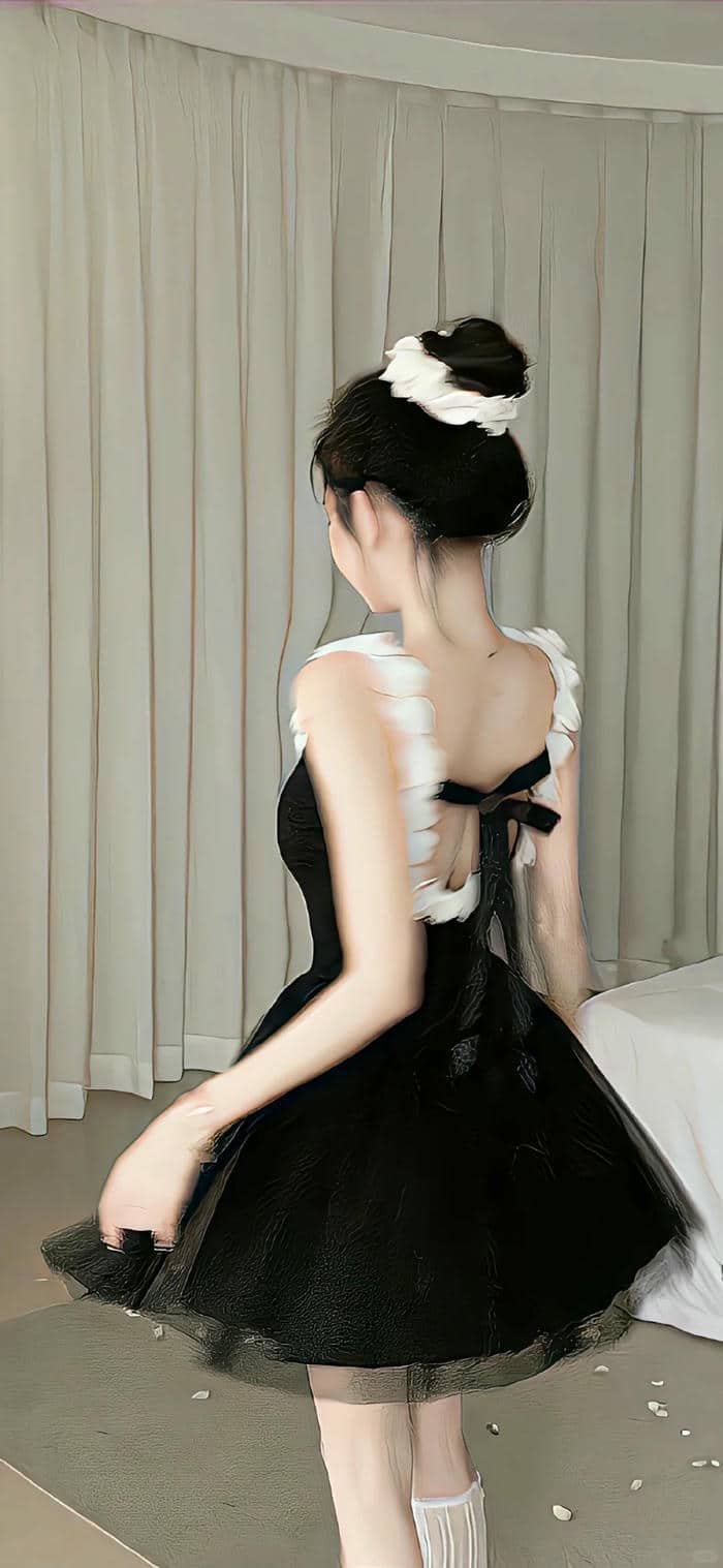 gái xinh mặc váy ngắn (18)