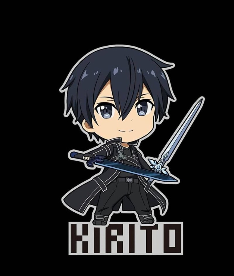 ảnh anime kirito chibi