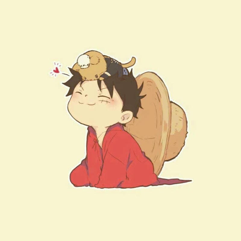 ảnh anime luffy cute