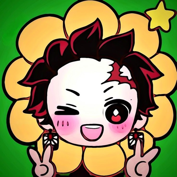 ảnh anime tanjiro chibi