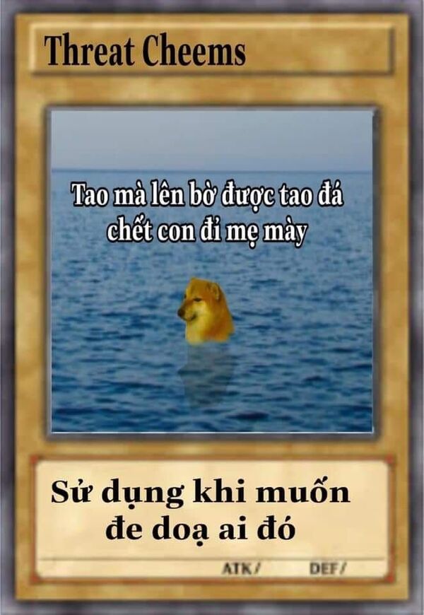 ảnh bài yugioh chế meme