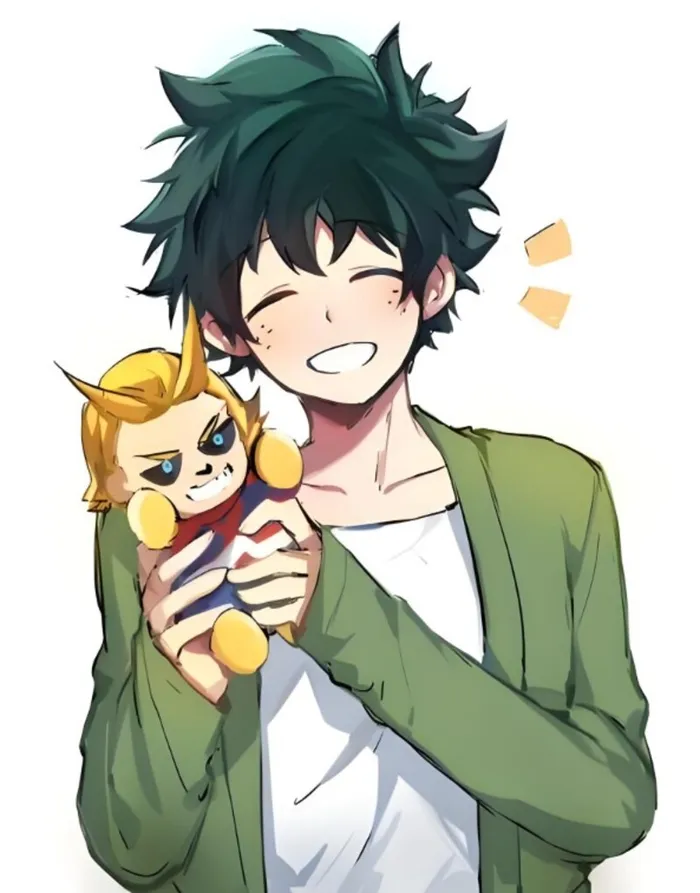 ảnh bìa deku chibi