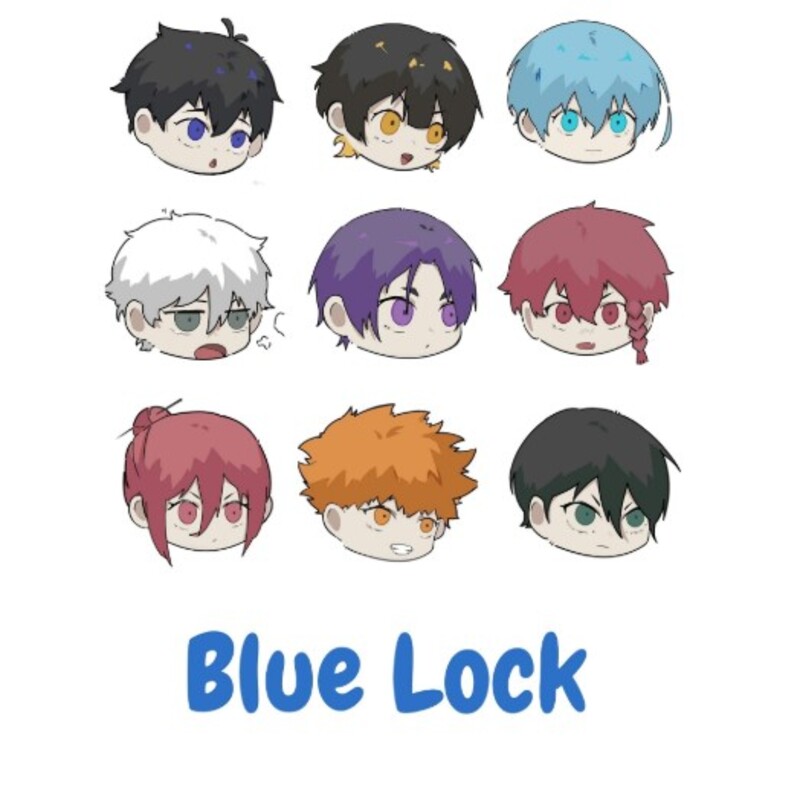 ảnh blue lock chibi