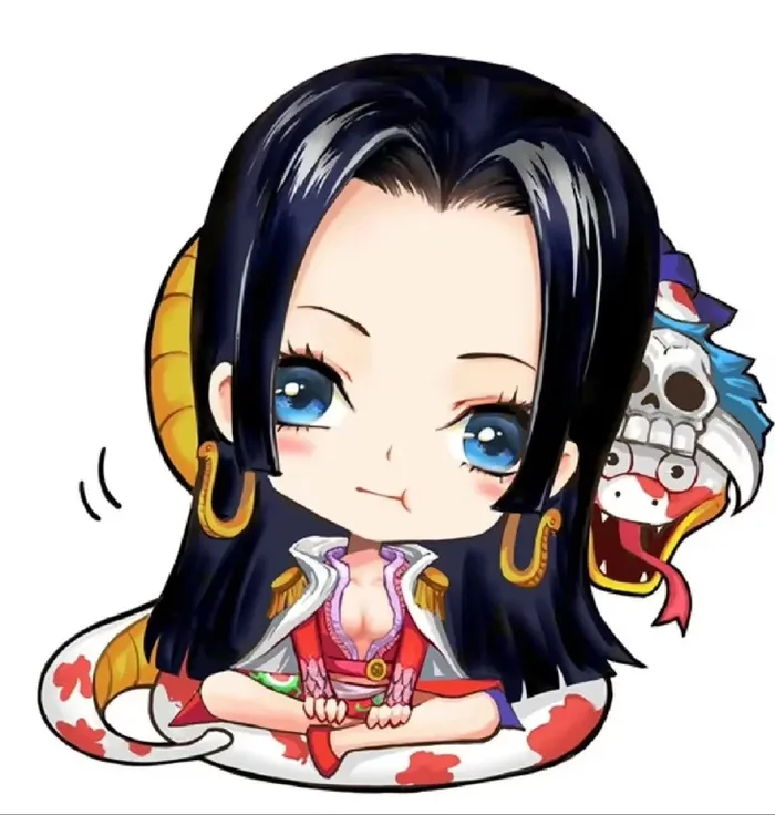 ảnh boa hancok chibi