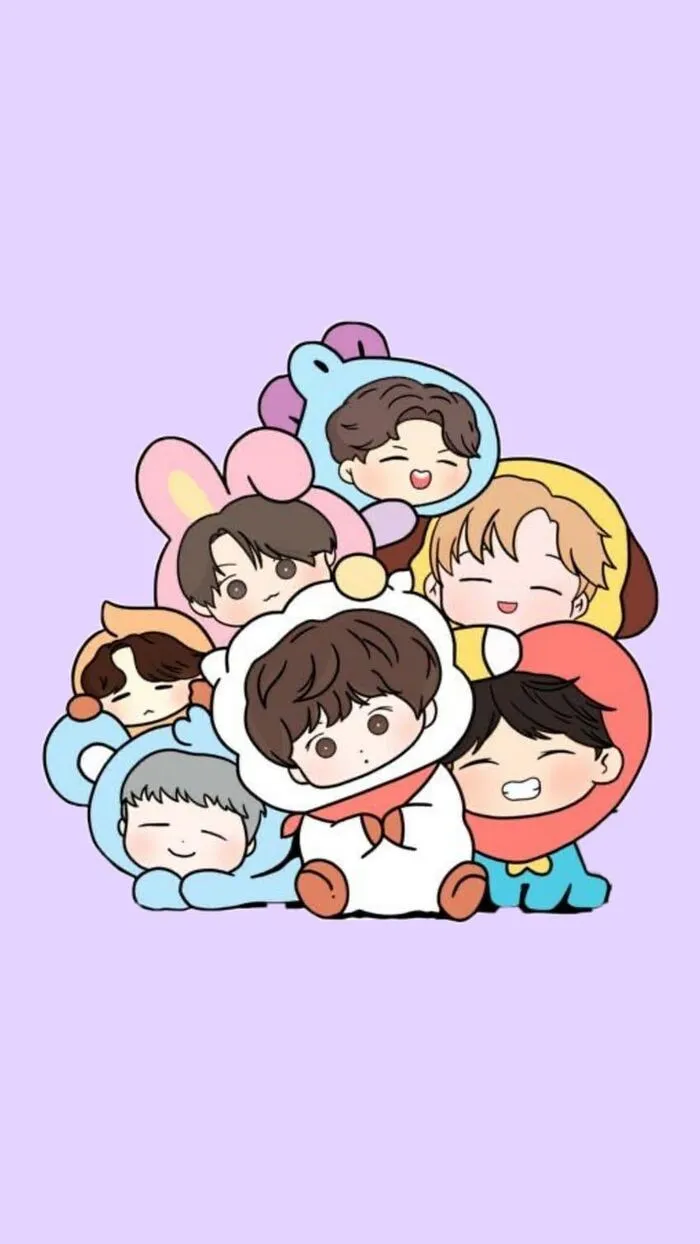 ảnh bts cute chibi