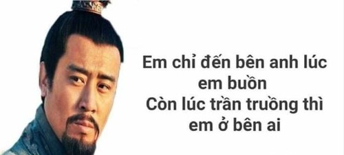 anh chỉ đến bên em lúc buồn meme