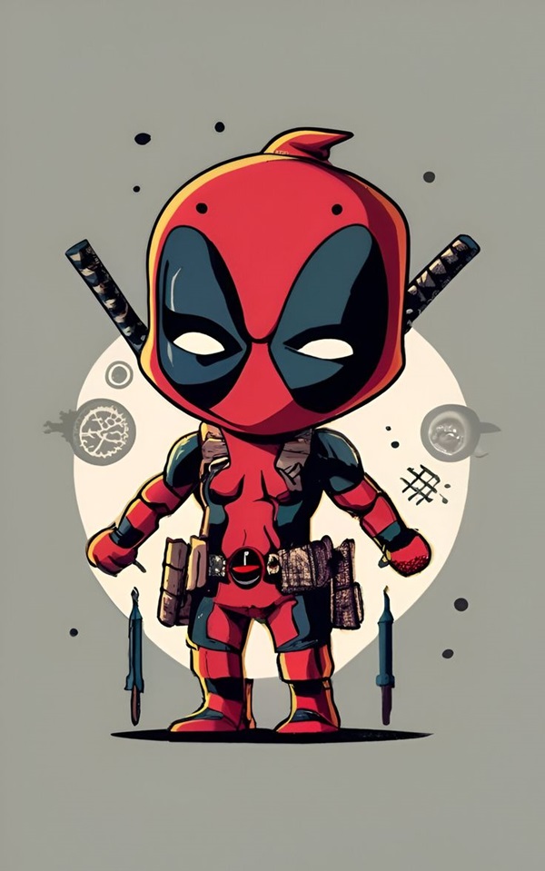 ảnh chibi deadpool đẹp