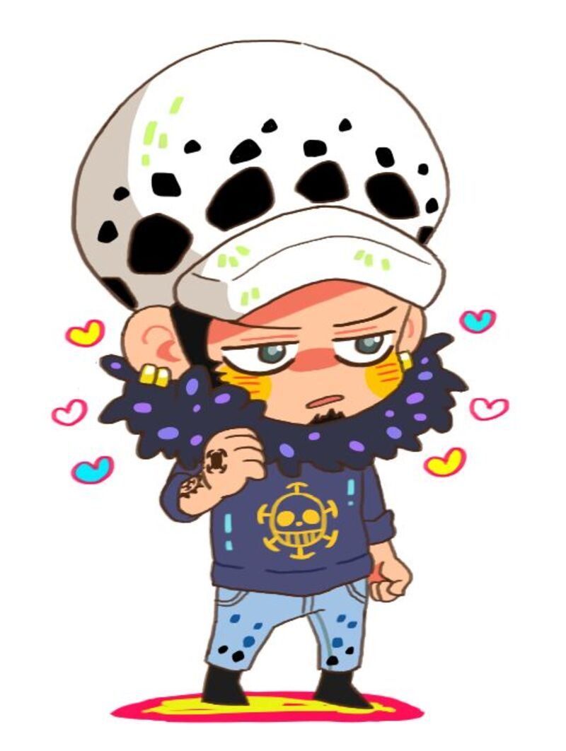 ảnh chibi law ngầu