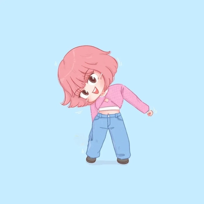 ảnh chibi lisa cute