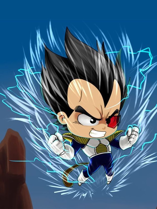 ảnh chibi vegeta ngầu