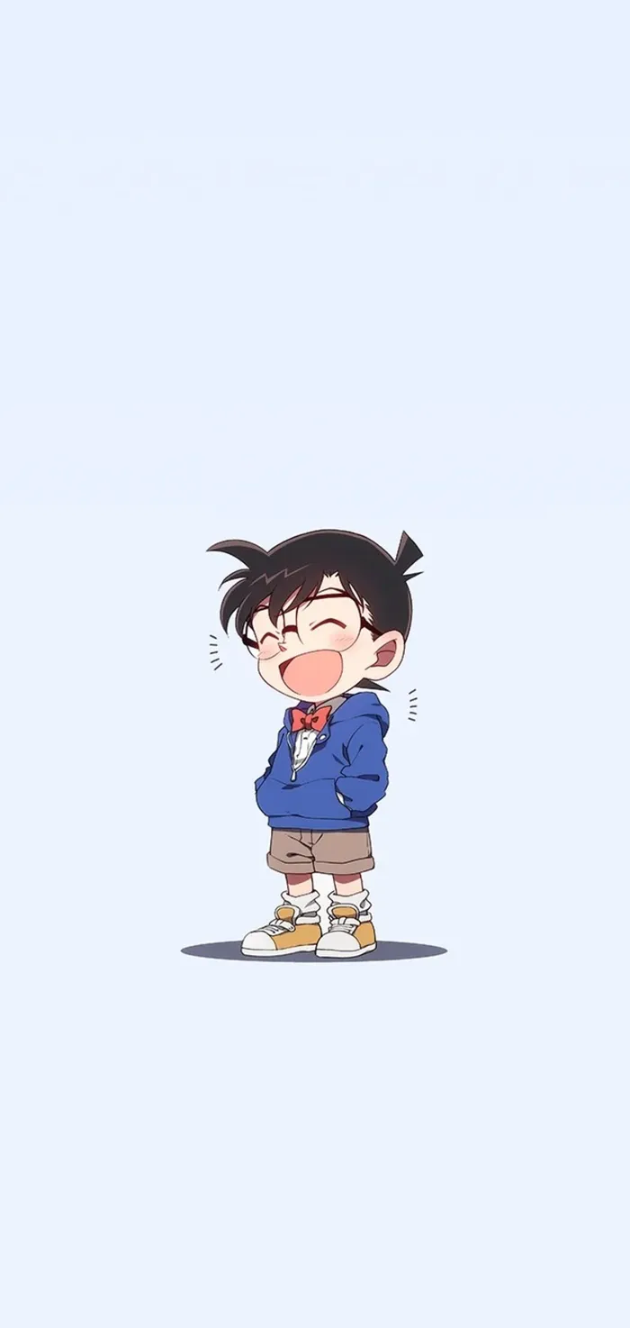 ảnh conan chibi cute