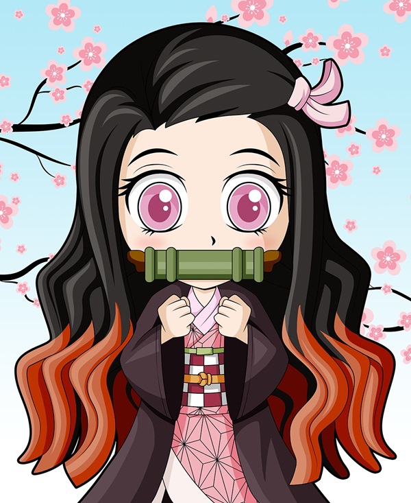 ảnh của nezuko chibi