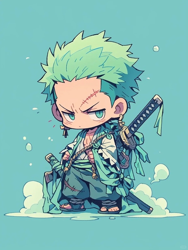 ảnh của zoro chibi