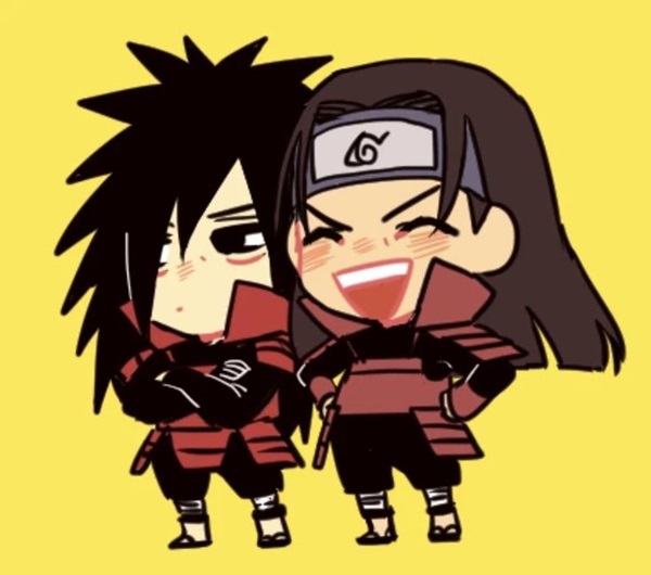 ảnh đôi uchiha madara chibi