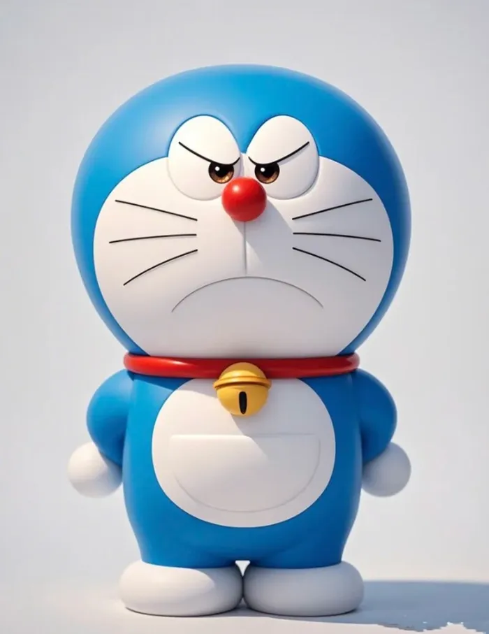 ảnh doraemon tức giận