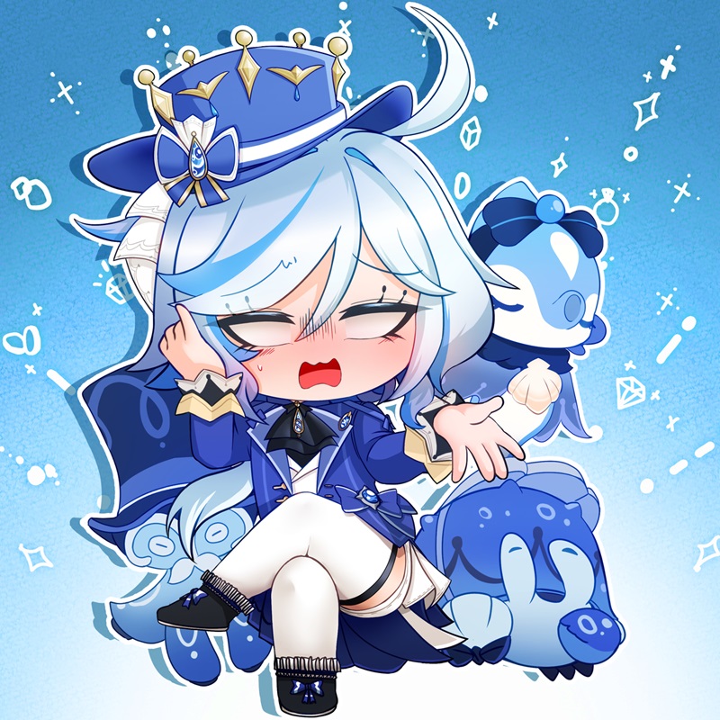 ảnh genshin chibi cute