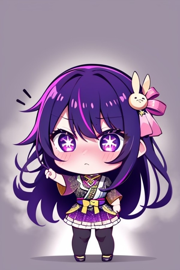 ảnh hoshino ai chibi cute