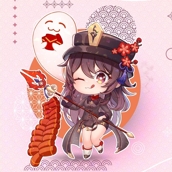 ảnh hutao cute chibi