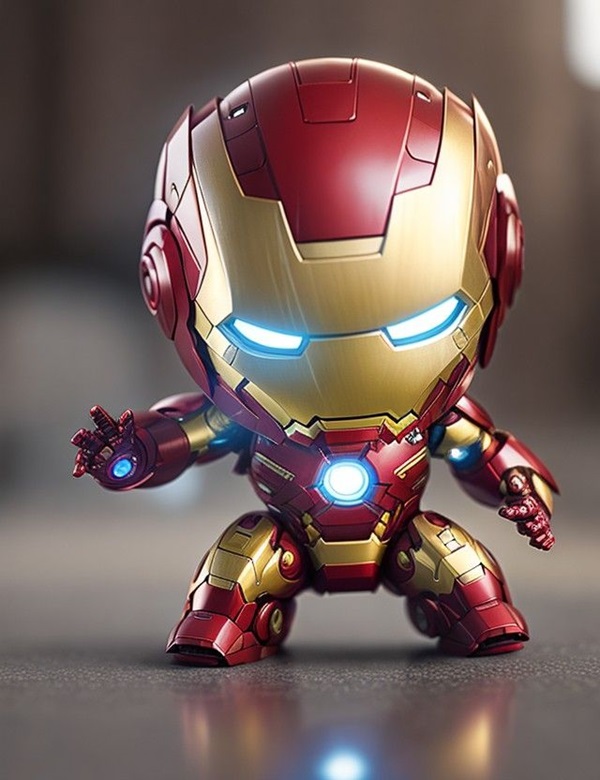 ảnh iron man chibi