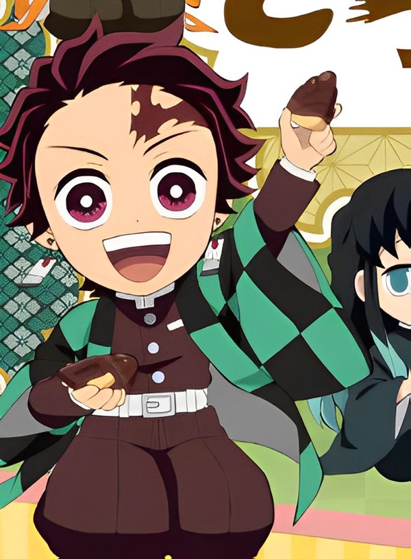 ảnh kamado tanjirou chibi đáng yêu