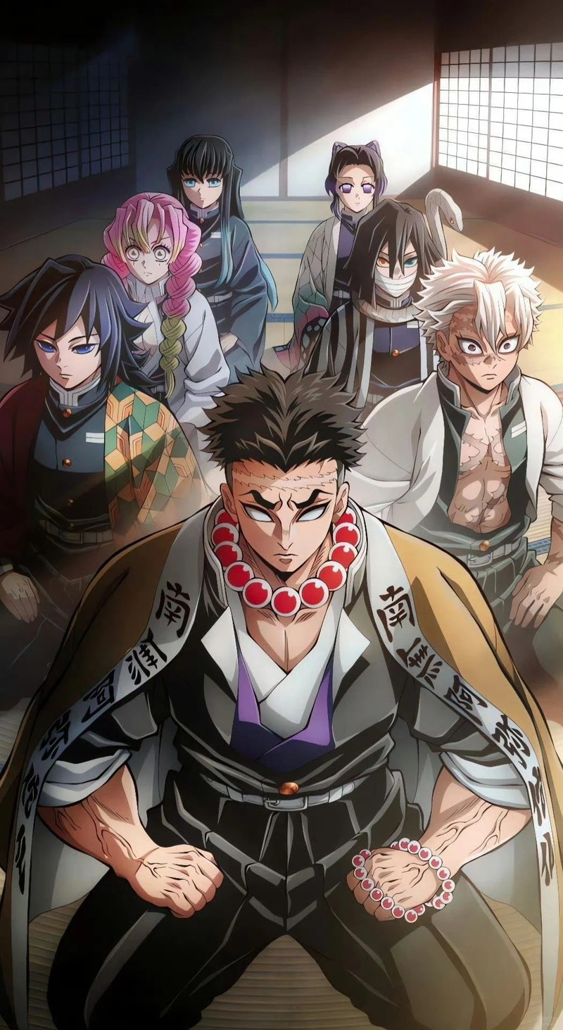 ảnh kimetsu yaiba các trụ cột