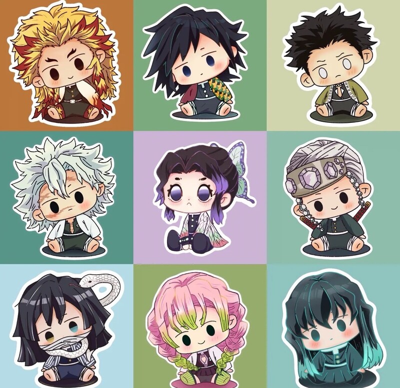 ảnh kimetsu yaiba chibi