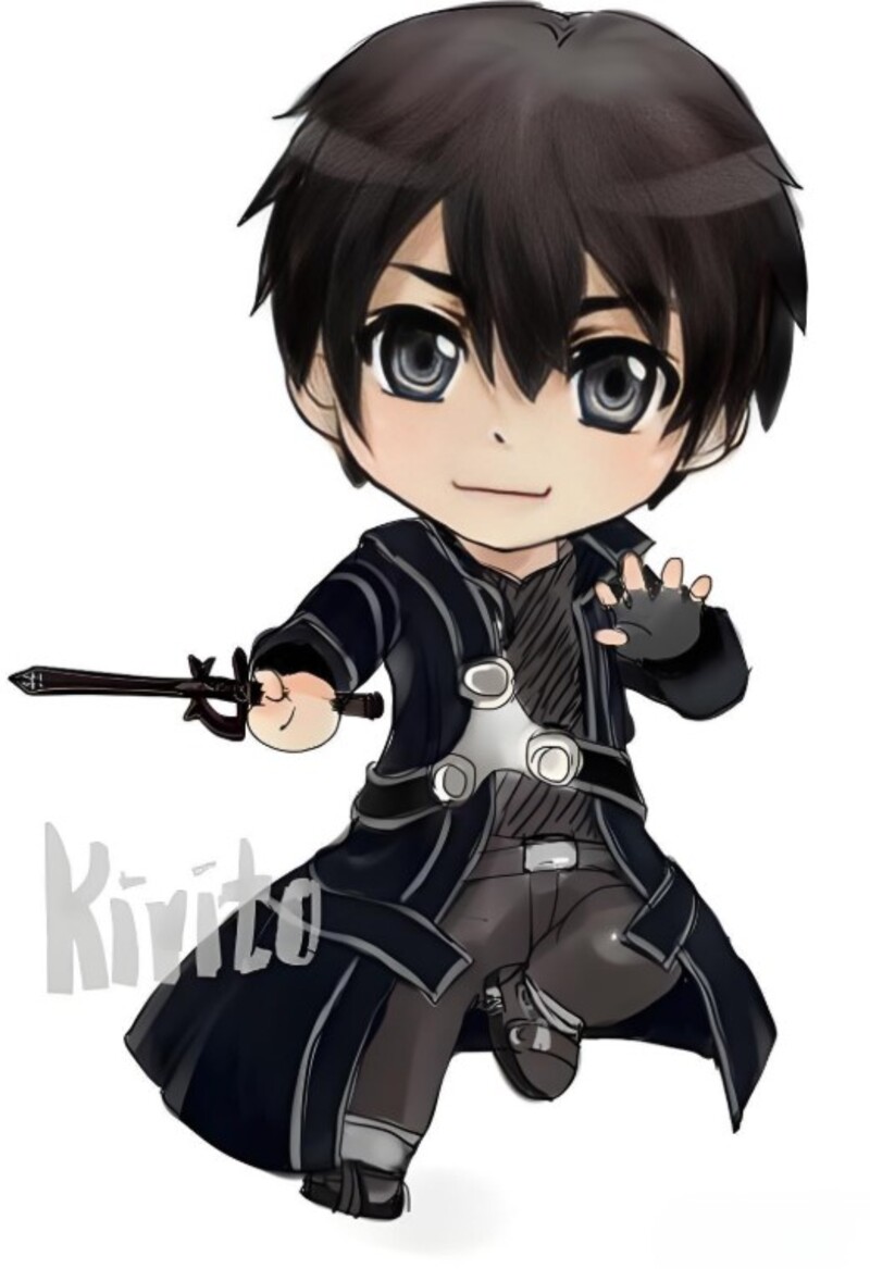 ảnh kirito chibi