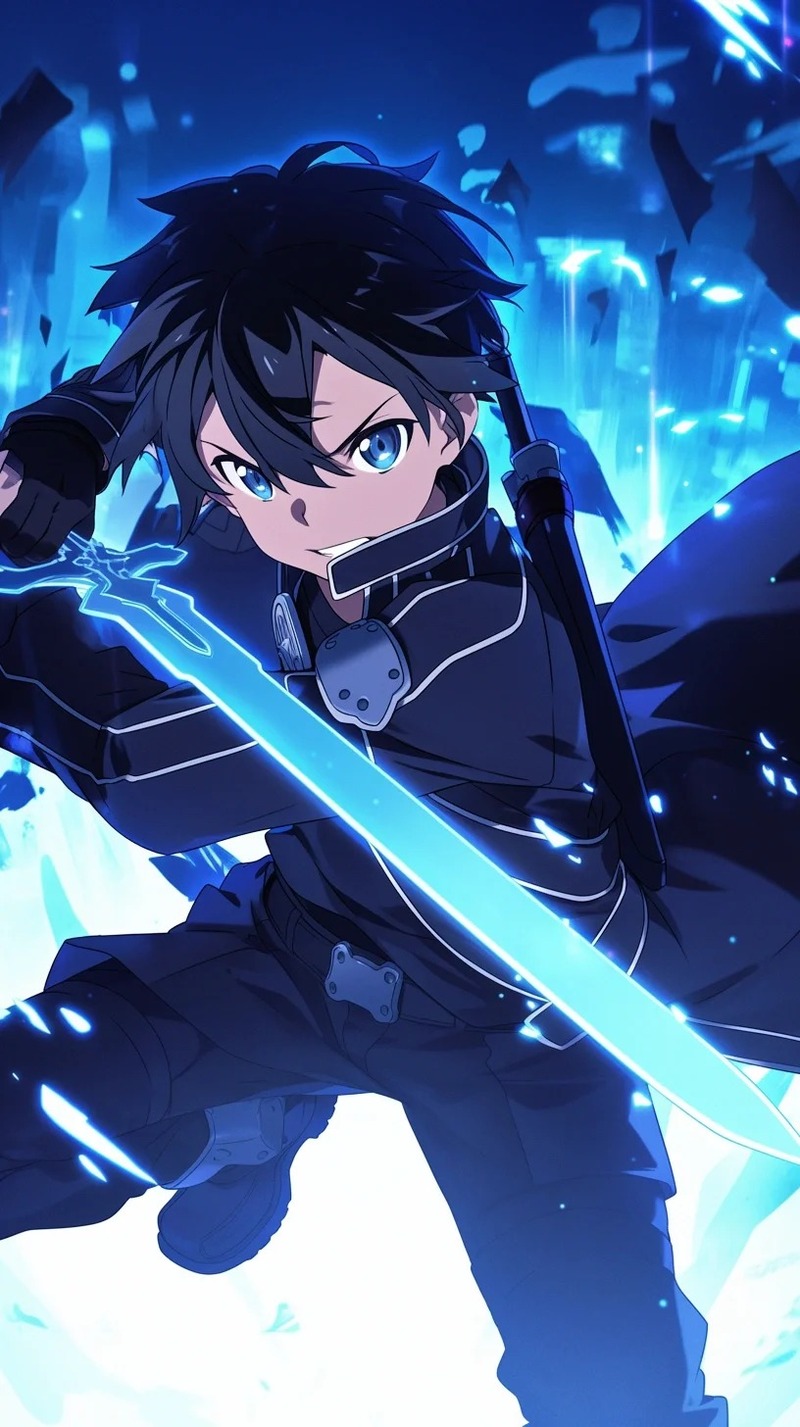 ảnh kirito ngầu 4k