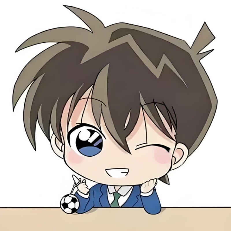 ảnh kudo shinichi chibi dễ thương