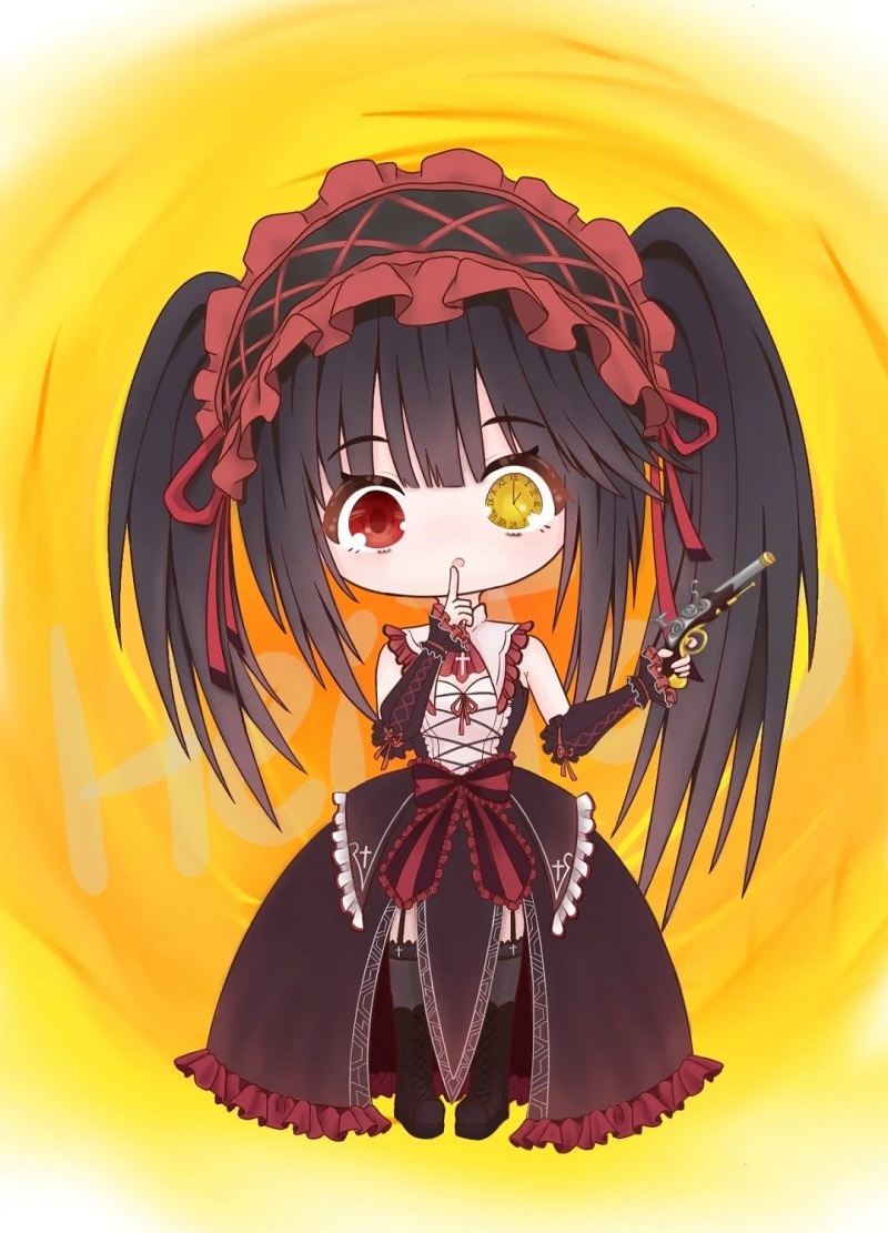 ảnh kurumi chibi cute