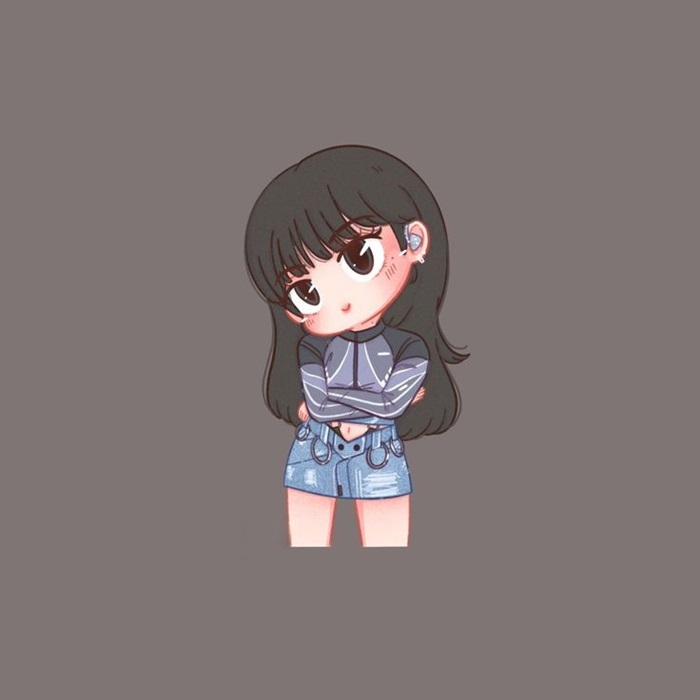 ảnh lisa chibi đáng yêu