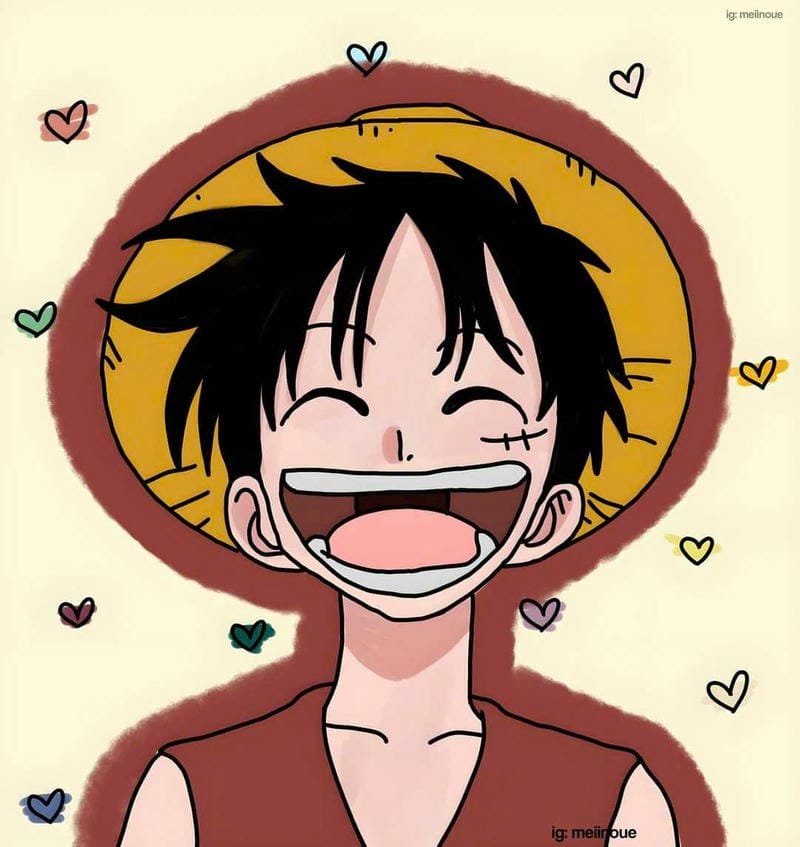 ảnh luffy chibi cute