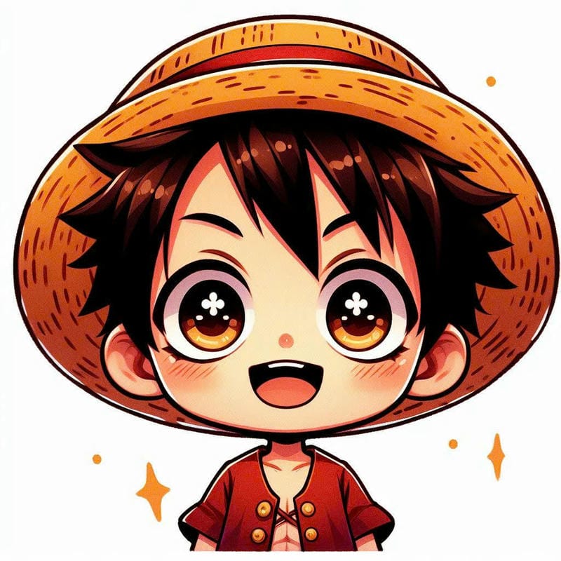 ảnh luffy nhỏ chibi