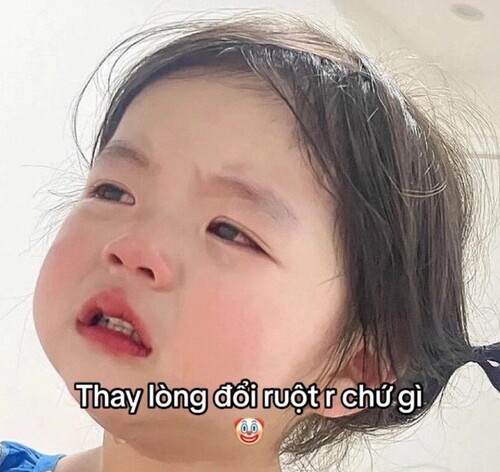 ảnh meme dỗi cute