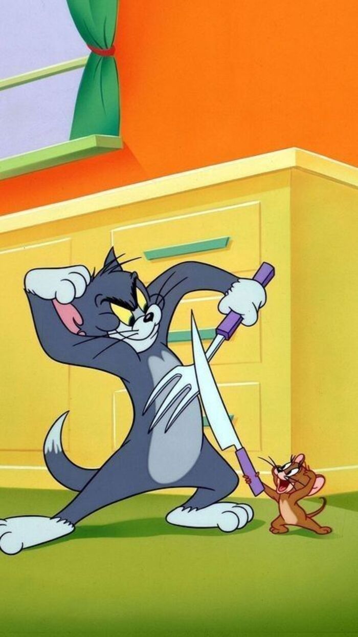 ảnh meme tom và jerry ngầu