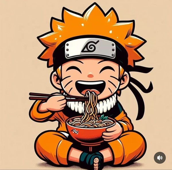 anh naruto chibi