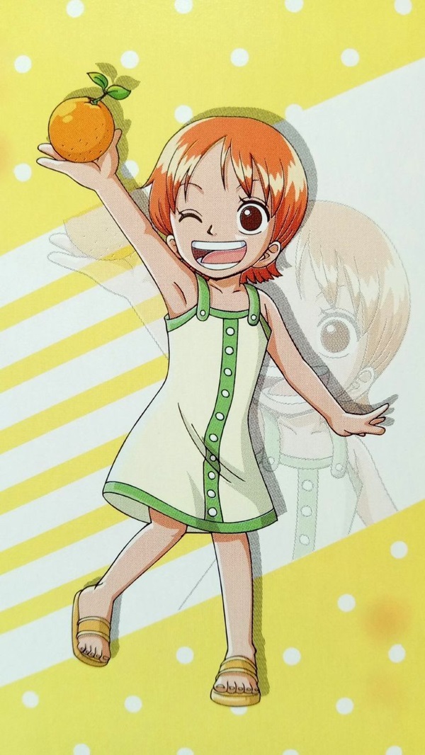 ảnh nền nami chibi