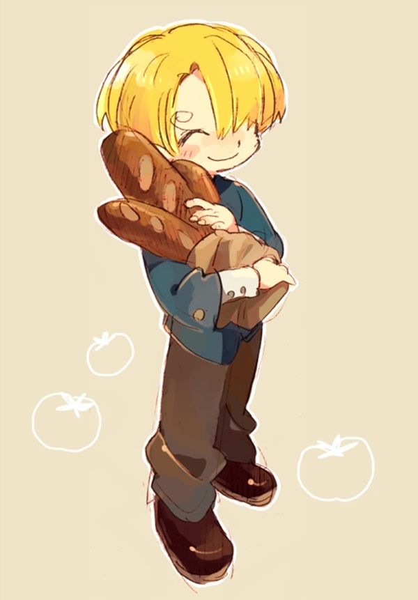 ảnh nền sanji chibi cute