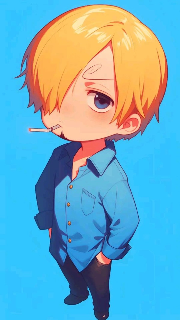 ảnh nền sanji chibi ngầu