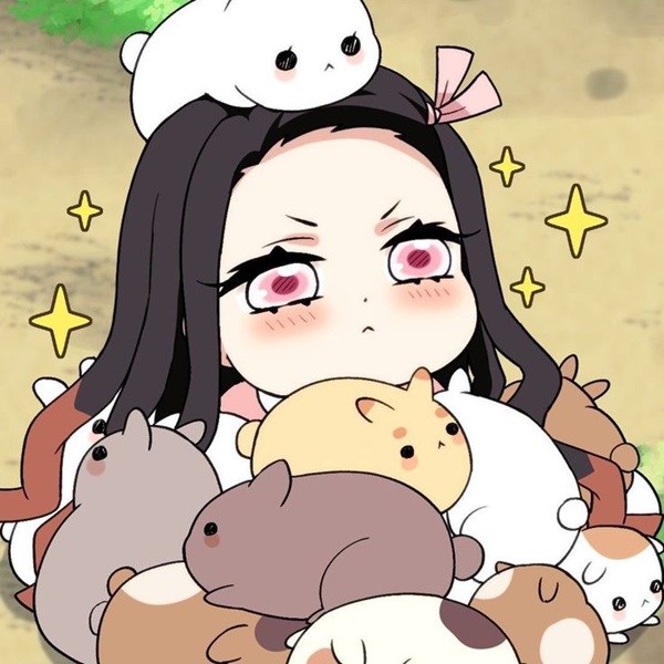 ảnh nezuko chibi dễ thương