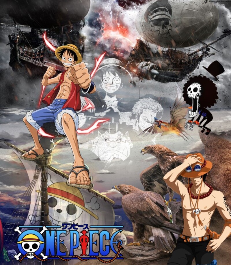 ảnh one piece ace luffy