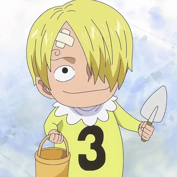 ảnh one piece sanji chibi dễ thương