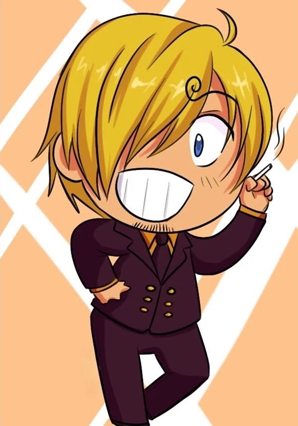 ảnh one piece sanji chibi