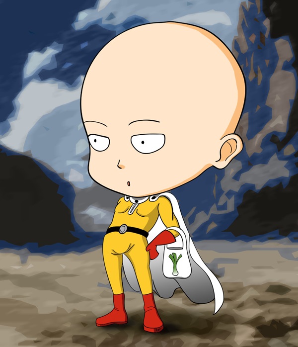 ảnh saitama chibi