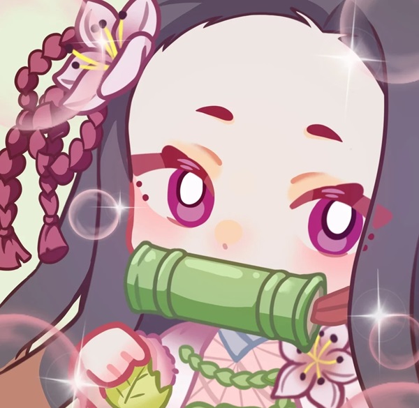 ảnh thanh gươm diệt quỷ nezuko chibi