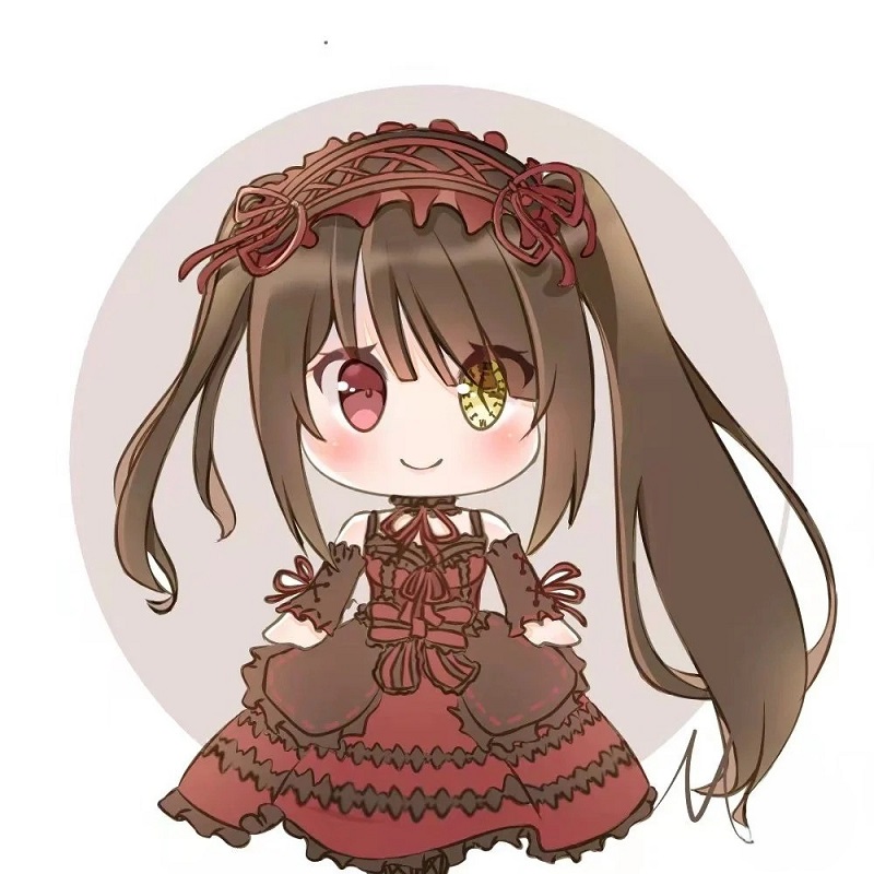 ảnh tokisaki kurumi chibi đẹp nhất