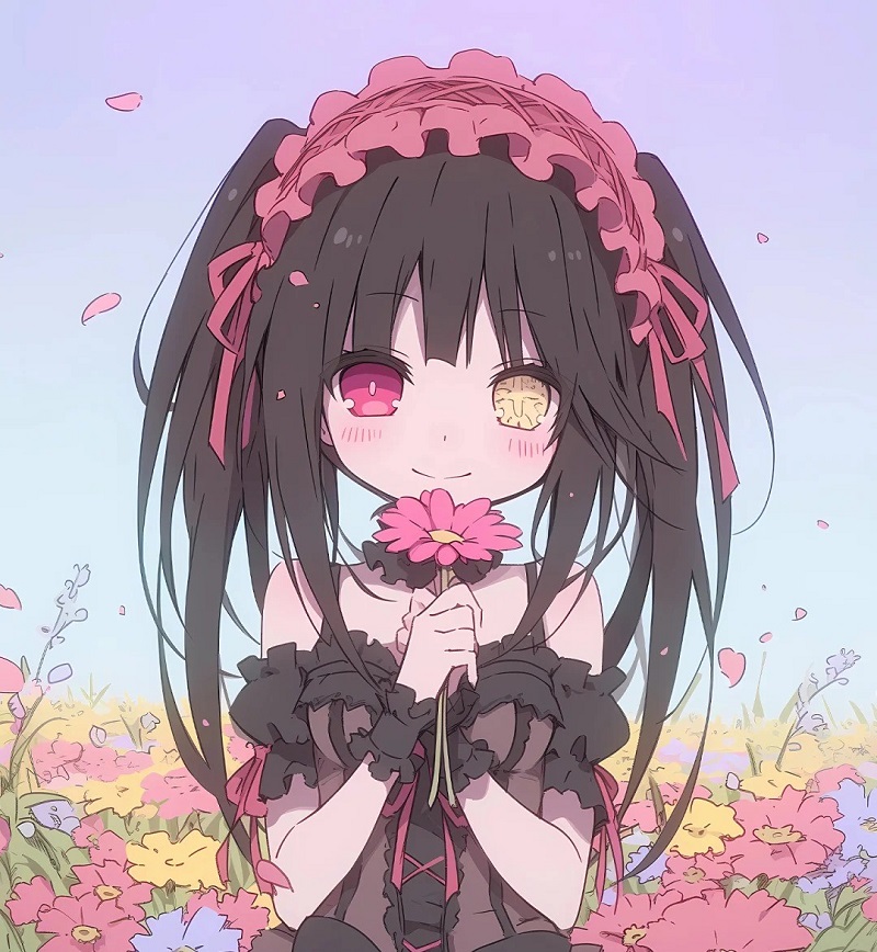 ảnh tokisaki kurumi chibi mới nhất