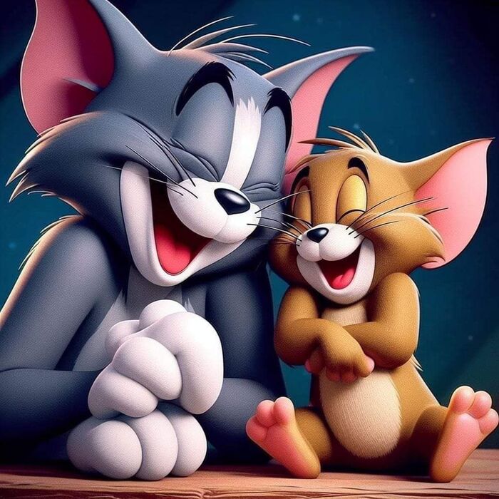 ảnh tom và jerry hài hước