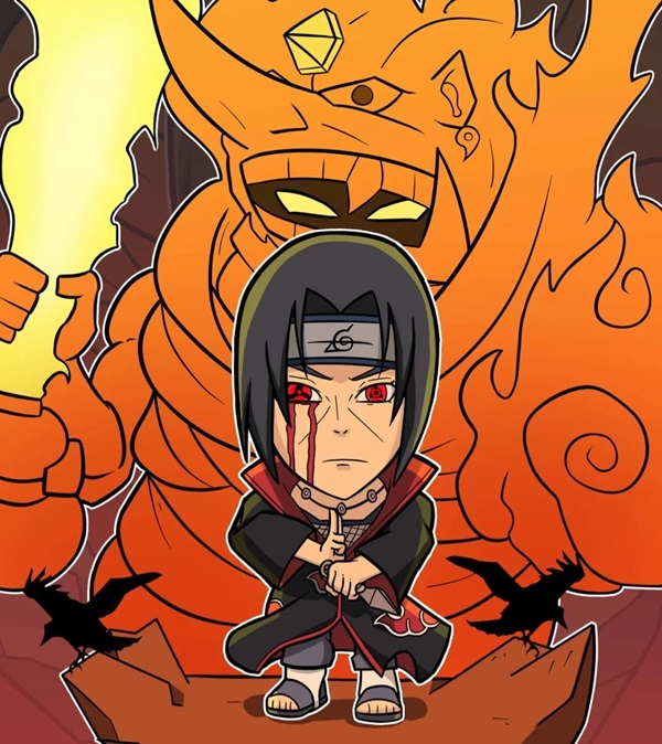 ảnh uchiha itachi chibi