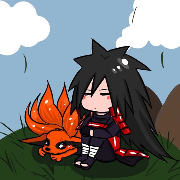 ảnh uchiha madara chibi đáng yêu